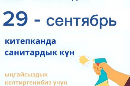 Китепканада санитардык күн.