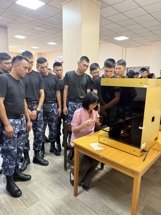 КР ИИМ Республикалык окуу борборунун студенттери Улуттук китепканада болушту