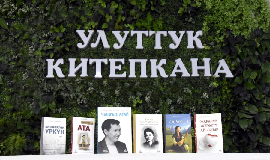 Китеп фондуна “Жамгыр” басма үйүнөн китептер келди